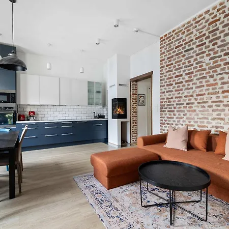 Dinbnb L Stylish - Fireplace & Fully Equipped شقة