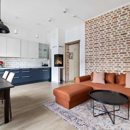 شقة Dinbnb L Stylish - Fireplace & Fully Equipped